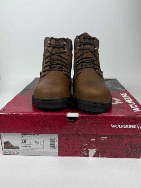 Wolverine W05483 12.0M Mens Durbin Boot Brown, 6 in. - Size 12 Medium main image 2
